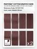 Artikelbild 5 des Artikels “PANTONE® COTTON SWATCH CARD 19-1331 TCX Madder Brown “