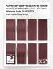 Product image 5 of the product “PANTONE® COTTON SWATCH CARD 19-1629 TCX Ruby Wine ”