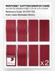 Product image 5 of the product “PANTONE® COTTON SWATCH CARD 19-1757 TCX Barbados Cherry ”