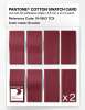 Product image 5 of the product “PANTONE® COTTON SWATCH CARD 19-1863 TCX Scooter ”