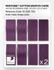 Product image 5 of the product “PANTONE® COTTON SWATCH CARD 19-3230 TCX Grape Juice ”