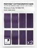 Artikelbild 5 des Artikels “PANTONE® COTTON SWATCH CARD 19-3628 TCX Acai “