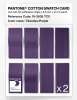 Product image 5 of the product “PANTONE® COTTON SWATCH CARD 19-3638 TCX Tillandsia Purple ”