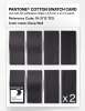 Product image 5 of the product “PANTONE® COTTON SWATCH CARD 19-3713 TCX Deep Well ”