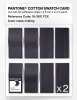 Product image 5 of the product “PANTONE® COTTON SWATCH CARD 19-3811 TCX Inkling ”