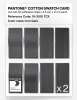 Product image 5 of the product “PANTONE® COTTON SWATCH CARD 19-3910 TCX Iron Gate ”