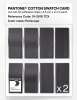 Product image 5 of the product “PANTONE® COTTON SWATCH CARD 19-3918 TCX Periscope ”