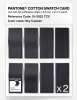 Product image 5 of the product “PANTONE® COTTON SWATCH CARD 19-3922 TCX Sky Captain ”