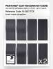 Product image 5 of the product “PANTONE® COTTON SWATCH CARD 19-3927 TCX Graphite ”