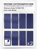 Product image 5 of the product “PANTONE® COTTON SWATCH CARD 19-3954 TCX Bluing ”