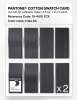 Artikelbild 5 des Artikels “PANTONE® COTTON SWATCH CARD 19-4019 TCX India Ink “