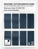 Product image 5 of the product “PANTONE® COTTON SWATCH CARD 19-4033 TCX Poseidon ”