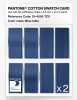 Artikelbild 5 des Artikels “PANTONE® COTTON SWATCH CARD 19-4056 TCX Blue Iolite “