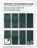 Product image 5 of the product “PANTONE® COTTON SWATCH CARD 19-5232 TCX Rain Forest ”