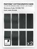 Product image 5 of the product “PANTONE® COTTON SWATCH CARD 19-5350 TCX Scarab ”