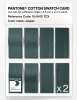 Product image 5 of the product “PANTONE® COTTON SWATCH CARD 19-5413 TCX Jasper ”