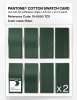Product image 5 of the product “PANTONE® COTTON SWATCH CARD 19-6050 TCX Eden ”