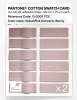 Product image 6 of the product “PANTONE® COTTON SWATCH CARD 13-2007 TCX Barely There ”