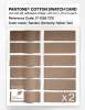 Product image 6 of the product “PANTONE® COTTON SWATCH CARD 17-1328 TCX Indian Tan ”