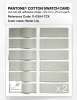 Product image 6 of the product “PANTONE® COTTON SWATCH CARD 11-0304 TCX Water Lily ”
