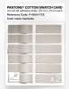 Product image 6 of the product “PANTONE® COTTON SWATCH CARD 11-0604 TCX Gardenia ”