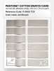 Product image 6 of the product “PANTONE® COTTON SWATCH CARD 11-0605 TCX Jet Stream ”