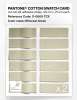Product image 6 of the product “PANTONE® COTTON SWATCH CARD 11-0609 TCX Ethereal Green ”