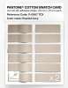 Product image 6 of the product “PANTONE® COTTON SWATCH CARD 11-0907 TCX Pearled Ivory ”