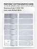 Artikelbild 6 des Artikels “PANTONE® COTTON SWATCH CARD 11-4001 TCX Brilliant White “