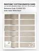 Artikelbild 6 des Artikels “PANTONE® COTTON SWATCH CARD 12-0000 TCX White Swan “