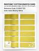 Product image 6 of the product “PANTONE® COTTON SWATCH CARD 12-0643 TCX Blazing Yellow ”