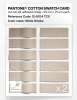 Product image 6 of the product “PANTONE® COTTON SWATCH CARD 12-0704 TCX White Smoke ”
