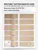 Product image 6 of the product “PANTONE® COTTON SWATCH CARD 12-0714 TCX Cornhusk ”