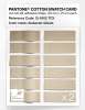 Product image 6 of the product “PANTONE® COTTON SWATCH CARD 12-0812 TCX Alabaster Gleam ”
