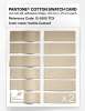 Product image 6 of the product “PANTONE® COTTON SWATCH CARD 12-0815 TCX Vanilla Custard ”