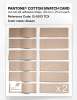 Product image 6 of the product “PANTONE® COTTON SWATCH CARD 12-0913 TCX Alesan ”