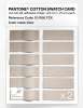 Product image 6 of the product “PANTONE® COTTON SWATCH CARD 12-1108 TCX Dew ”
