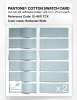 Product image 6 of the product “PANTONE® COTTON SWATCH CARD 12-4611 TCX Saltwater Slide ”