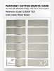 Product image 6 of the product “PANTONE® COTTON SWATCH CARD 12-6204 TCX Silver Green ”