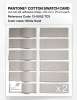 Artikelbild 6 des Artikels “PANTONE® COTTON SWATCH CARD 13-0002 TCX White Sand “