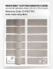 Product image 6 of the product “PANTONE® COTTON SWATCH CARD 13-0403 TCX Gray Morn ”