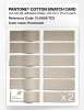 Product image 6 of the product “PANTONE® COTTON SWATCH CARD 13-0908 TCX Parchment ”