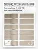 Product image 6 of the product “PANTONE® COTTON SWATCH CARD 13-1006 TCX Crème Brûlée ”