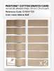 Product image 6 of the product “PANTONE® COTTON SWATCH CARD 13-1014 TCX Mellow Buff ”