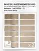 Product image 6 of the product “PANTONE® COTTON SWATCH CARD 13-1016 TCX Wheat ”