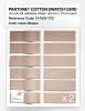 Product image 6 of the product “PANTONE® COTTON SWATCH CARD 13-1109 TCX Bisque ”