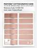 Product image 6 of the product “PANTONE® COTTON SWATCH CARD 13-1318 TCX Tropical Peach ”