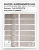 Product image 6 of the product “PANTONE® COTTON SWATCH CARD 13-3801 TCX Crystal Gray ”