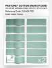 Product image 6 of the product “PANTONE® COTTON SWATCH CARD 13-5409 TCX Yucca ”
