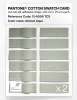 Product image 6 of the product “PANTONE® COTTON SWATCH CARD 13-6006 TCX Almost Aqua ”